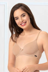 Amante Carefree Confidence Bra - EB010  Sandalwood